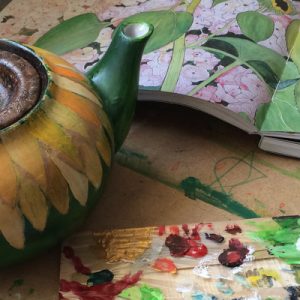 teapot painting