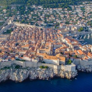 a view of Dubrovnik
