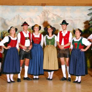 the Gundolf Family of Innsbruck, Austria on stage