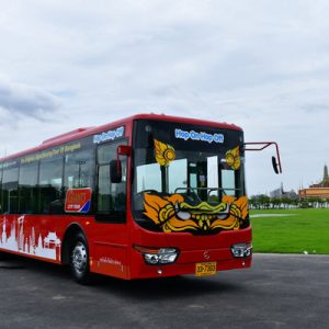 tourist bus in bangkok