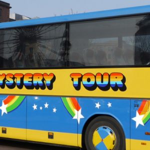 Magic Mystery Bus in Liverpool