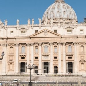 outside st. peter's basilica