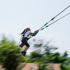 Human Slingshot and Bungy Jump at Sanook Park Pattaya