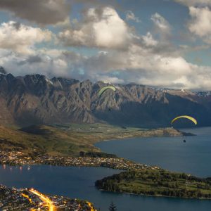 Queenstown Skyline Gondola views of Queenstown