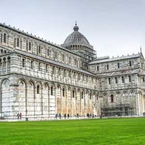 pisa cathedral in Piazza dei Miracoli