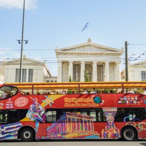 athens hop off hop on sightseeing bus tour