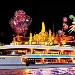chao phraya white orchid river cruise bangkok