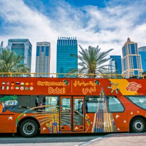 Dubai tourist bus
