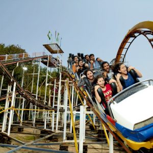 roller coaster ride in esselworld mumbai