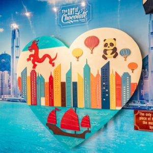 The Art Of Chocolate Exhibition Ticket, Hong Kong