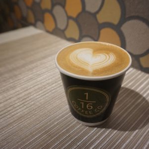 coffee at one sixteenth coffee company central hong kong