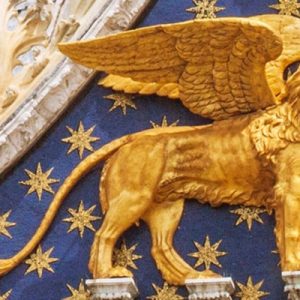 the golden lion of St. Mark's Basilica