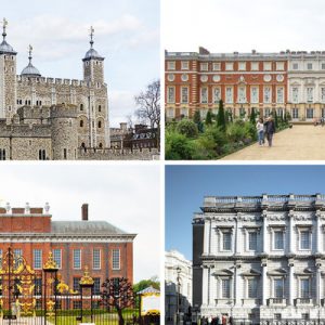 exterior of iconic london palaces