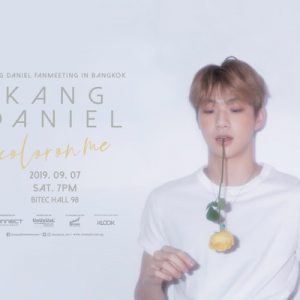 kang daniel fan meeting bangkok banner