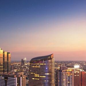 King Power Mahanakhon and the Bangkok cityscape