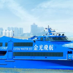 Cotai Water Jet in transit