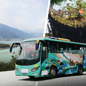 shared shuttle bus transfers chengdu dujiangyan mount qingcheng