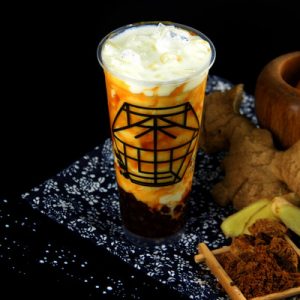 Brown Sugar Ginger Bubble Fresh Milk at Charles Tea Bar in Kowloon City
