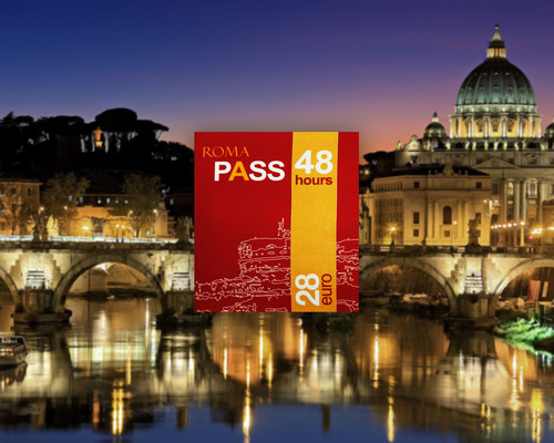 [SALE] Roma Pass (48 or 72 Hours) - Discover Rome with Ease - Ticket KD