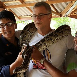 snake education course thailand