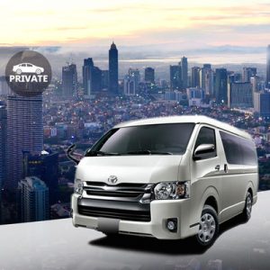van for one-way transfers to and from ninoy aquino international airport