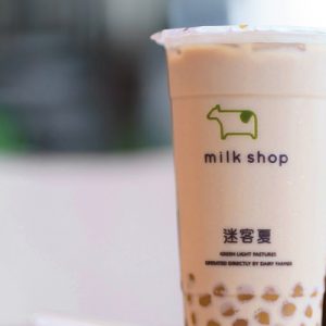 Milk Shop in Taiwan