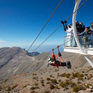 jebel jais zipline