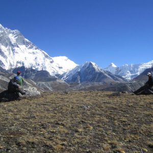 view from mt everest base camp