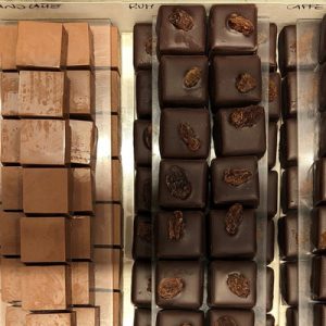 variety of chocolate