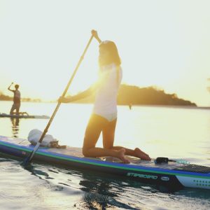 sunrise sunset paddleboating koh samui thailand