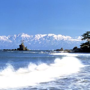 view of peak of tateyama