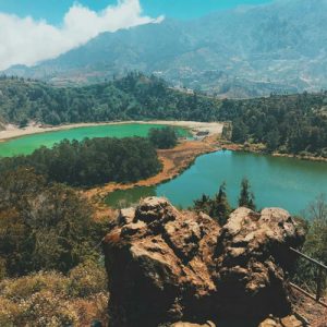 Color Lake in Indonesia