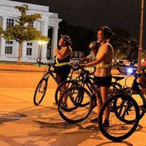Night Cycling In Colombo