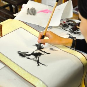 traditional chinese painting workshop
