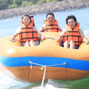 donut boat water sports tanjung benoa beach bali