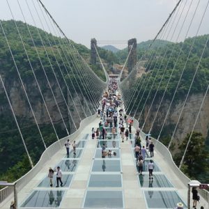 Zhangjiajie grand canyon glass bridge tour