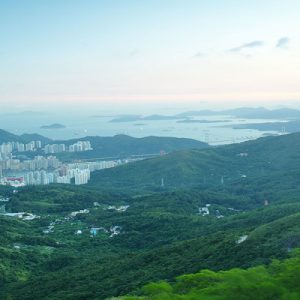 九径山奇石日落摄影