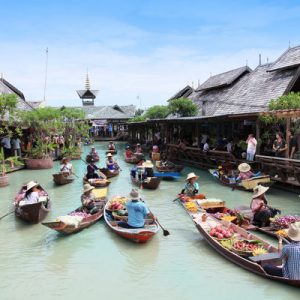 芭提雅水上市场