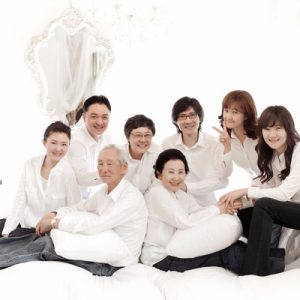 韩国吉安得全家福摄影体验