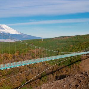 三岛SKYWALK眺望富士山